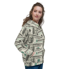 100 Dollar | All-Over Print Unisex Hoodie