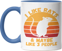 I like rats and maybe like 3 more people Witzige Cambridge Blue Tasse kaufen Geschenk