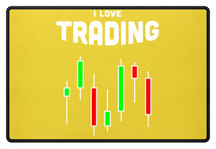 Zeigt aktien forex cfds futures kryptowahrungen cooler spruch fur daytrader fussmatte in Farbe Gelb