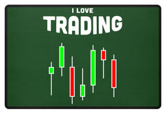 Zeigt aktien forex cfds futures kryptowahrungen cooler spruch fur daytrader fussmatte in Farbe Pink