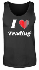 Für Daytrader | Forexhändler | Forex | Aktien Rohstoffe und Futures | CFD | Kapital | Herren Tank Top in Black in Größe S