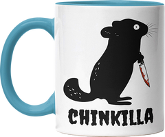 Chinkilla Witzige Hellblau Tasse kaufen Geschenk