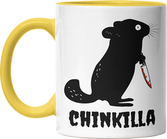 Chinkilla Witzige Hellgelb Tasse kaufen Geschenk