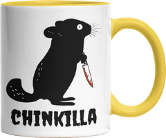 Chinkilla Witzige Hellgelb Tasse kaufen Geschenk