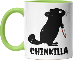 Chinkilla Witzige Hellgrün Tasse kaufen Geschenk