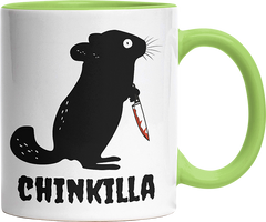 Chinkilla Witzige Hellgrün Tasse kaufen Geschenk