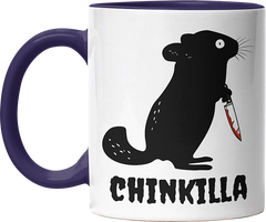 Chinkilla Witzige Kobaltblau Tasse kaufen Geschenk