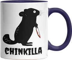 Chinkilla Witzige Kobaltblau Tasse kaufen Geschenk