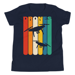 Drohnen Vintage | T-Shirt für Kinder & Jugendliche