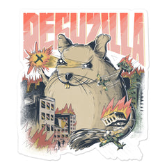 DEGUZILLA | Vinyl Aufkleber