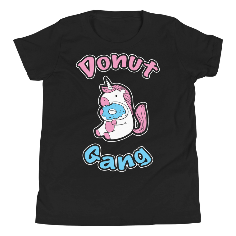 Zeigt ein T-Shirt für Kids und Teenager mit Donut Gang | T-Shirt für Kinder & Jugendliche