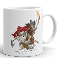 Tasse mit barbarischen Chinchilla Brüdern