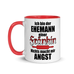 Ehemann einer Fränkin | Zweifarbige Tasse