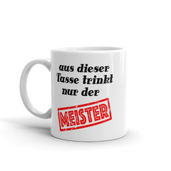 Tasse für den Meister