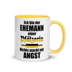 Ehemann einer Pfälzerin | Zweifarbige Tasse