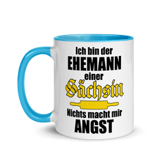 Ehemann einer Sächsin | Zweifarbige Tasse