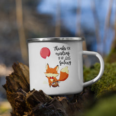Thanks Flying Fox | Emaille Tasse