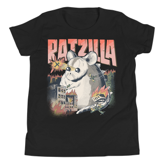 Zeigt ein T-Shirt für Kids und Teenager mit Süßer Ratzilla | T-Shirt für Kinder & Jugendliche