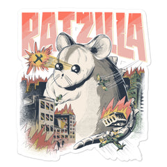 Süßer RATZILLA | Vinyl Aufkleber