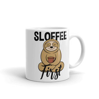 Sloffee First | Tasse Lustiger Spruch
