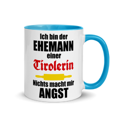 Ehemann einer Tirolerin | Zweifarbige Tasse
