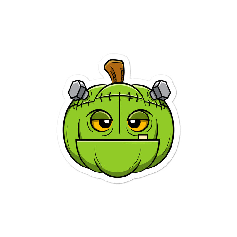 Halloween cranky pumpkin | Vinyl decal