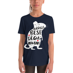World's Best Degu Mum | T-Shirt für Kinder & Jugendliche