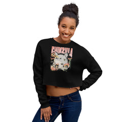 Produktbild zeigt Chinzilla | Crop Sweatshirt