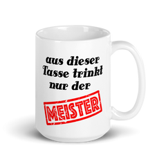 Tasse für den Meister