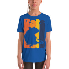 Farbratte Vintage Schrift | T-Shirt für Kinder & Jugendliche