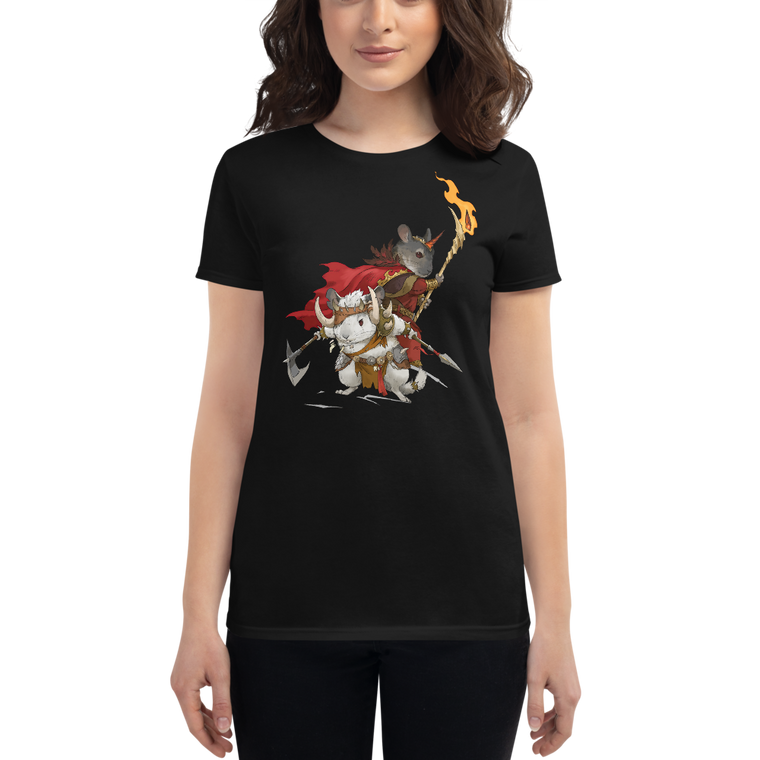 Eine Dame trägt Nö Einhorn | Frauen T-Shirt