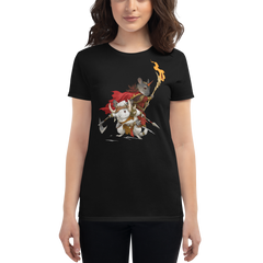 Eine Dame trägt Nö Einhorn | Frauen T-Shirt