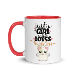 Just A Girl Who Loves Hamsters 2 | Zweifarbige Tasse