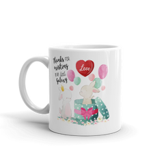 Thanks Bunnys | Tasse