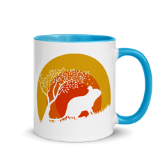 Degu Sun Tree | Zweifarbige Tasse