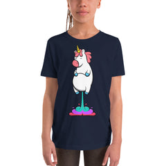 Furzendes Einhorn | T-Shirt für Kinder & Jugendliche