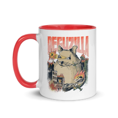 Deguzilla | Tasse Zweifarbig