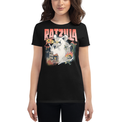 Eine Dame trägt Ratzilla | Frauen T-Shirt