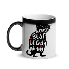 World's Best Degu Mum | Glänzende Zaubertasse