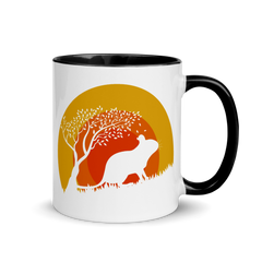 Degu Sun Tree | Zweifarbige Tasse