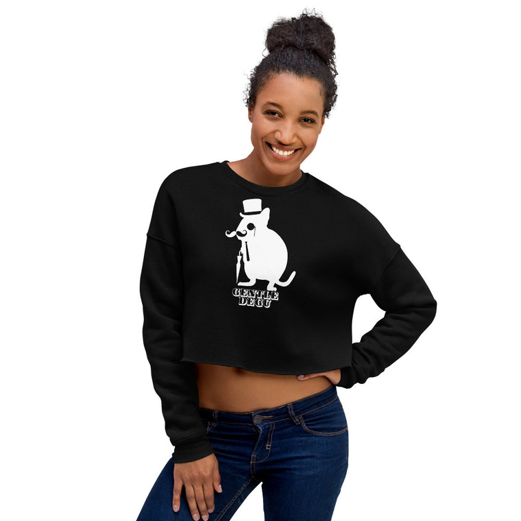 Produktbild zeigt Gentle Degu | Crop Sweatshirt