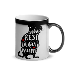 World's Best Degu Mum | Glänzende Zaubertasse