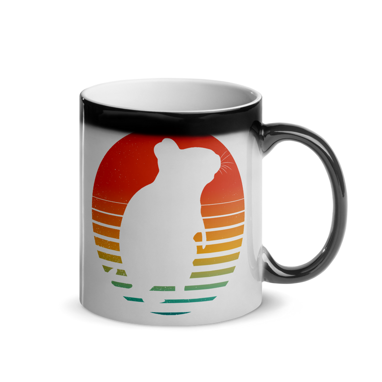 Degu Vintage Sun | Glänzende Zaubertasse