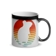 Degu Vintage Sun | Glänzende Zaubertasse