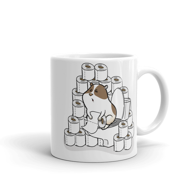Toilettenpapier hamstern | Tasse