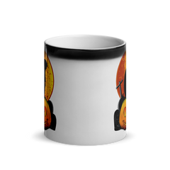 Degu Halloween | Glänzende Zaubertasse