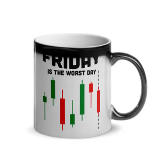 Witziger Forex Spruch | Glänzende Zaubertasse | Glänzende Zaubertasse für Devisenhändler, Börsianer, Aktienhändler