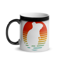 Degu Vintage Sun | Glänzende Zaubertasse