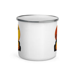 Degu Halloween | Emaille Tasse