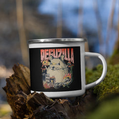 Deguzilla | Emaille Tasse (B)